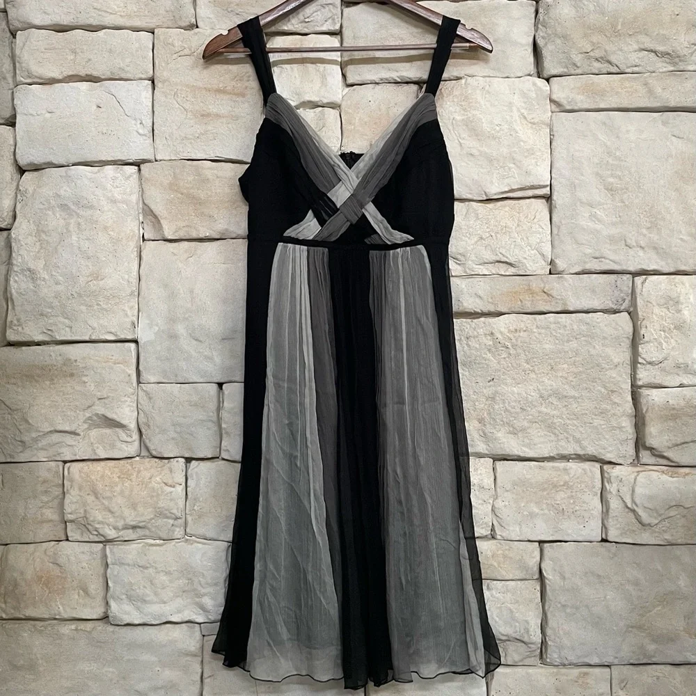 VINTAGE Silk Dress - Picture 1 of 9